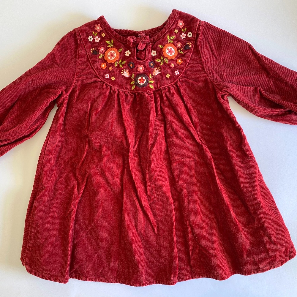 Gymboree Corduroy Dress 6-12M